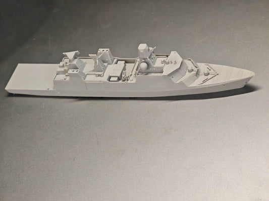3D Printed 1: 700 Danish Navy "Ivan Hetterfield class" frigate model