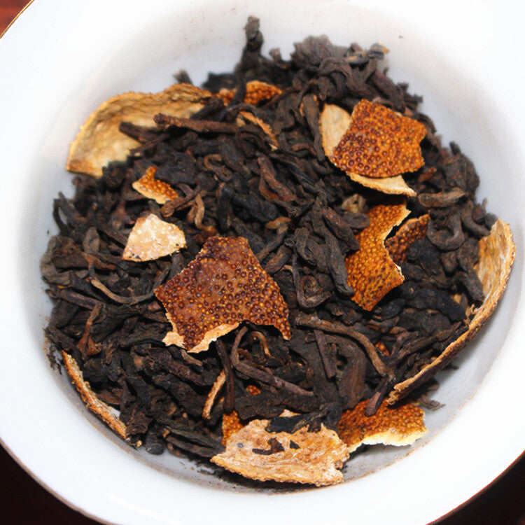 Dried Xinhui Orange Peel Chenpi Citrus Puer Puerh Ripe Tea Weight Loss PEI YU 312-