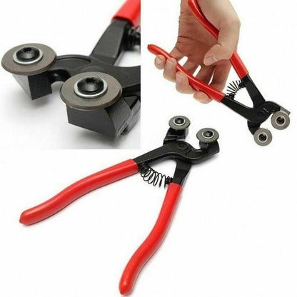 1Pc Glass Cutter Pliers Ceramic Mosaic Nippers Round Nose Cut Cutting Wheel Tool