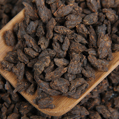 Old Fossil Pu-erh Tea Nuggets Yunnan Pu'er Tea Ripe Glutinous Rice Flavor 500g
