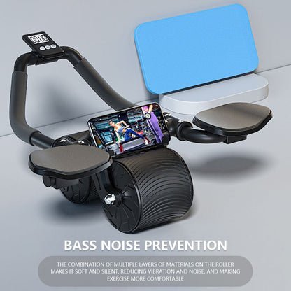 Abdomen Roller With Timer Abdominal Muscles Fitness Wheel Training Bodybuilding