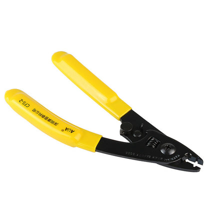 Fiber Optic Tool 5 in 1 FTTH Splice Fiber Optic Tool Kits Fibre Stripper Cleaver