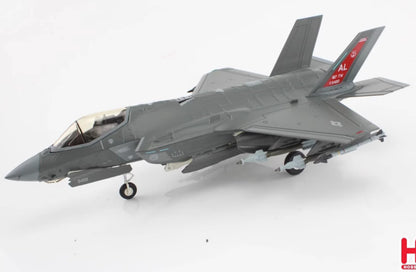 1:72 HM F-35A "Red Tail" 18-5420, 187 FW, Alabama ANG 2024 Fighter Diecast Model