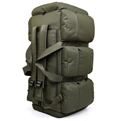 90L Military Tactical Luggage Bag Large Shoulder Travel Bags Backpack Camping