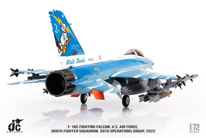 1:72 JC Wings Lockheed F-16C Fighting Falcon USAF Luke AFB Fighter Diecast Model