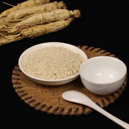 250g/500g White Ginseng Roots Powder Panax Ginseng Roots Powder Bai Ren Shen