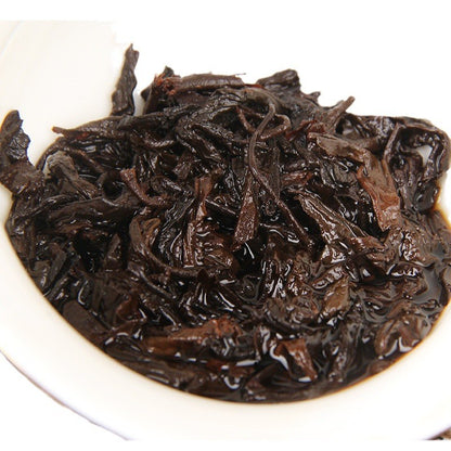 100g Ripe Pu-erh Tea Pu Erh Hand Torn Cake Jinya Tea 2018 Raw Material Menghai
