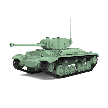 SSMODEL SS72557 1/72 25mm Military Model Kit British Valentine.XI Infantry Tank