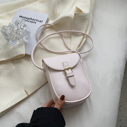 Summer Small Leather Colorful Crossbody Bag Fashion Cute Phone Shoulder Handbag