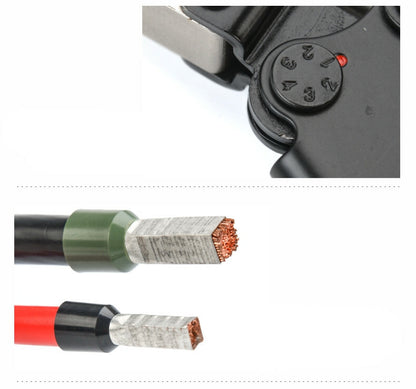 IWS120-4 Tubular Terminal Crimping Pliers Needle Bushing Press Clamp Pliers