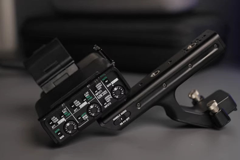 Sony FX3/FX30 XLR-H1 XLR Mic Holder - Original Top Handle Accessory