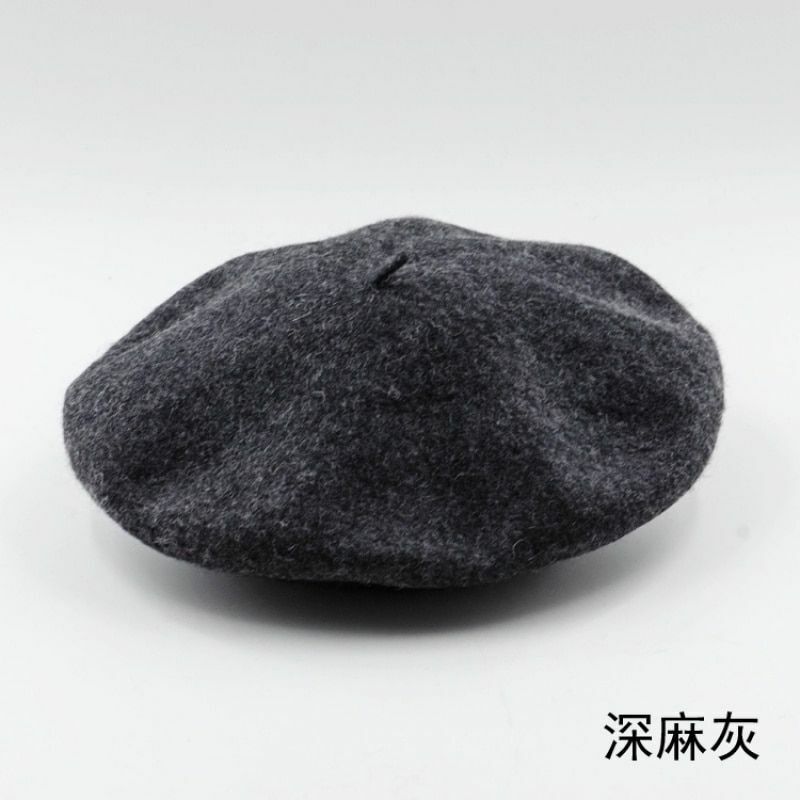 Berets Hat 100% Pure Wool French Artist Women Painter Vintage Warm Walking Cap