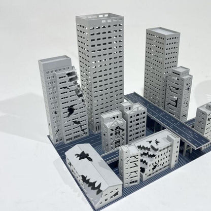 1/300 Building Model City Street House Scene Display Model