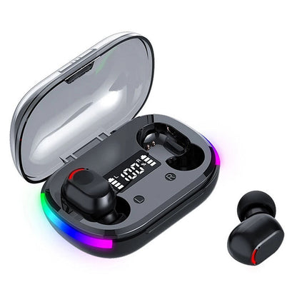 For Samsung Galaxy S23 S22 S21 S10 S9 Wireless LED Earbuds Bluetooth Headphones