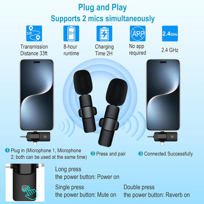 Vlogging Kit for Iphone/Android, 63”Auto Face Tracking Tripod for Iphone with Li