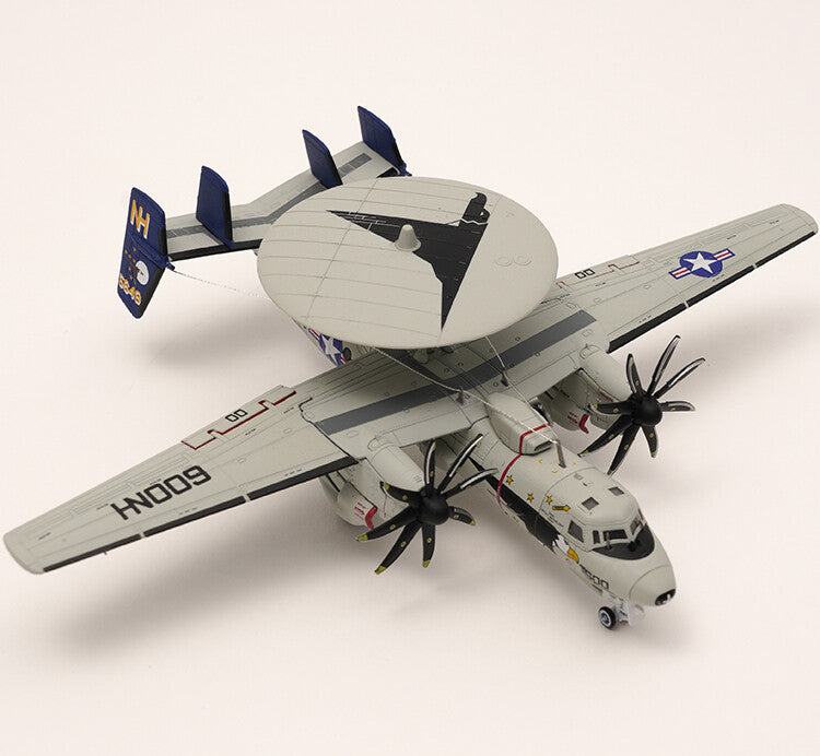 S14 1/144 E-2C early warning aircraft E2 VAW-117 US Nimitz 2008 alloy model