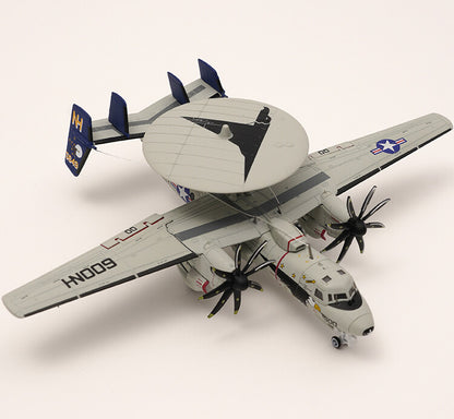 S14 1/144 E-2C early warning aircraft E2 VAW-117 US Nimitz 2008 alloy model