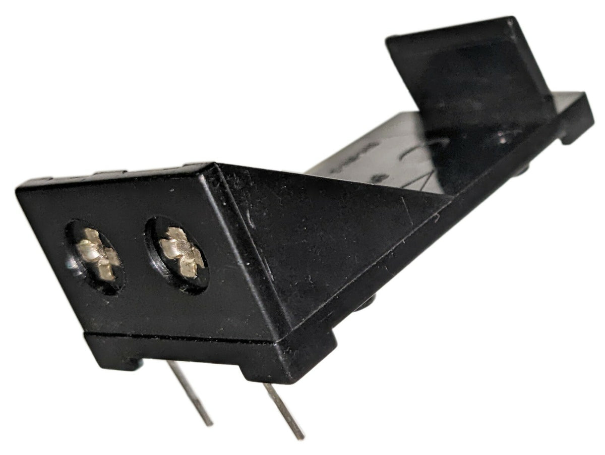 9V Battery Holder with PCB Pins, Plastic Case (2.12" x 1.18" x 0.81")