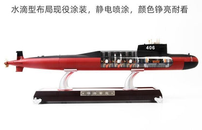 1:200 60CM The type 092 Strategic Nuclear Submarine Warship Diecast Ship Model