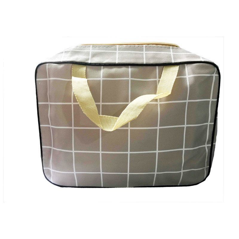 Traveling Cosmetic Bag Black Grey Large Hanging Bathroom Makeup Storage Wash Bag