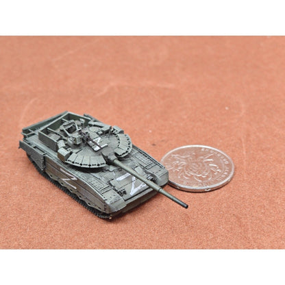 1/144 Russian T-80BVM Main Battle Tank Painted Finished Model