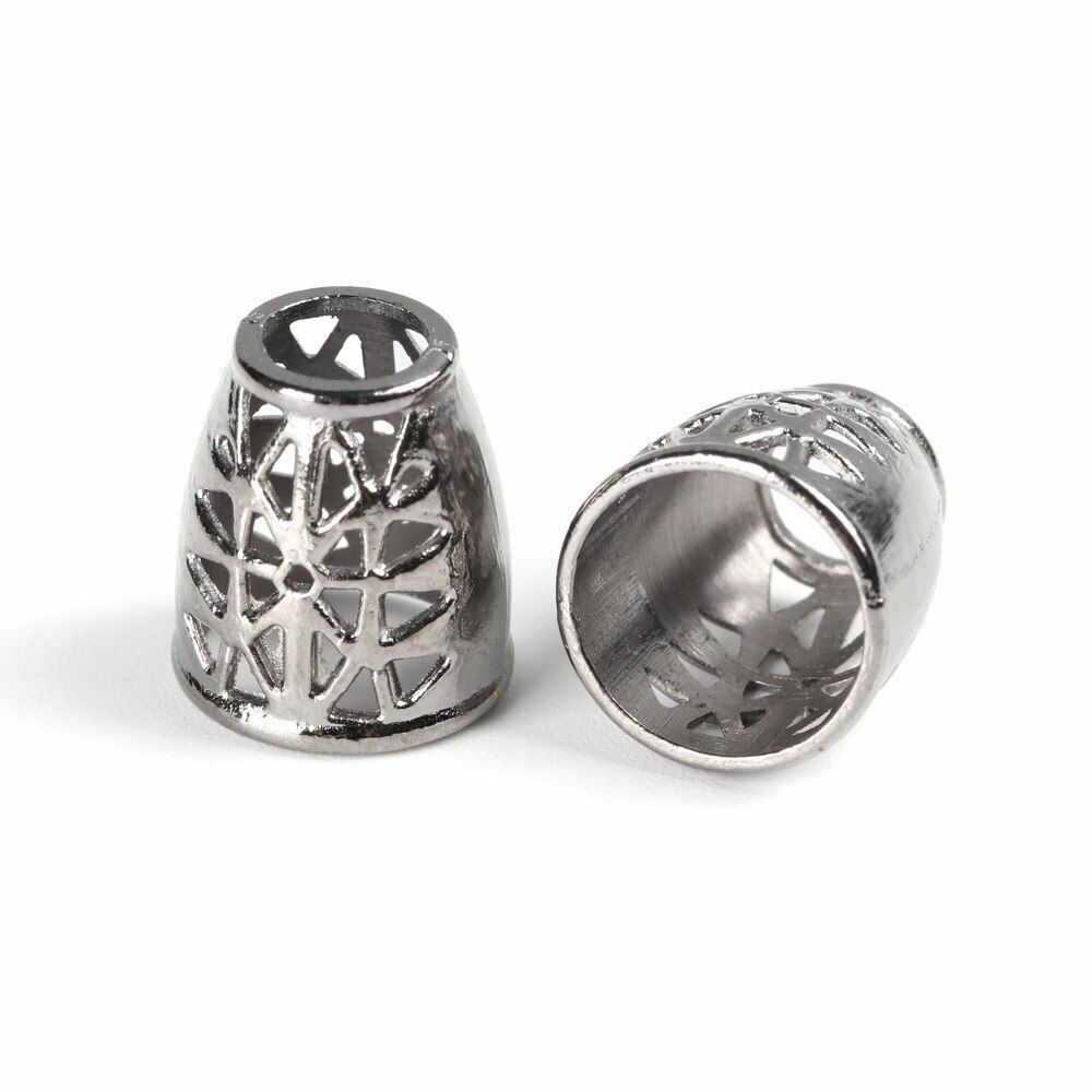 10pcs Metal Charms Buckles Paracord Beads Bracelet Survival Tool Knife Wristband