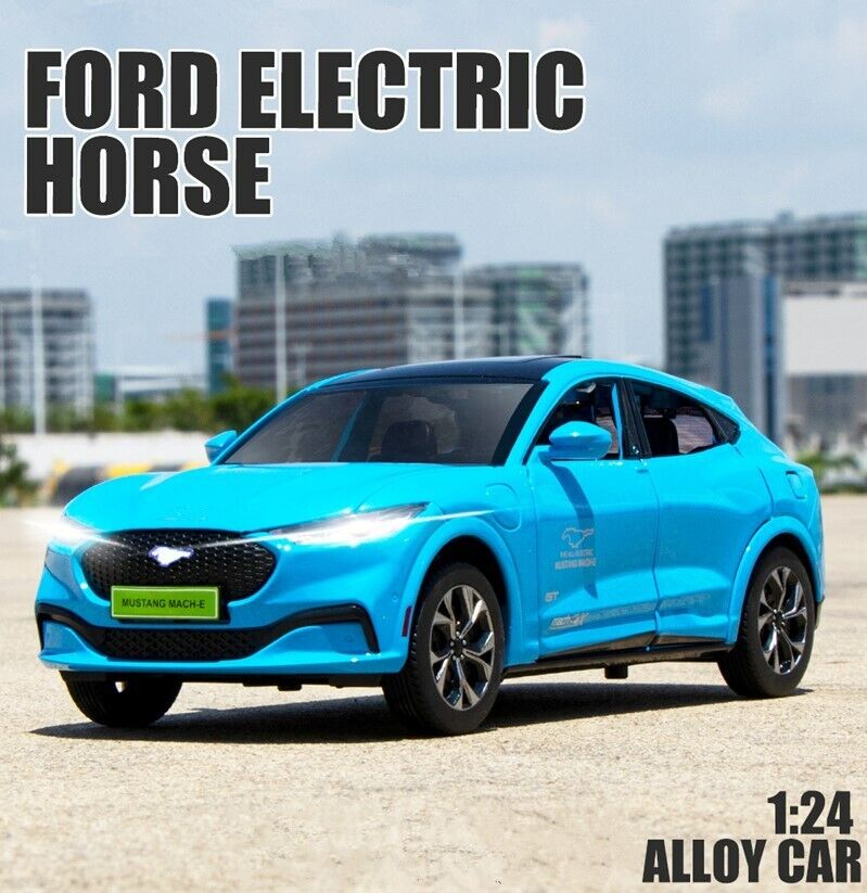 1:24 Ford Mustang Electric Horse Mach-E Diecast Model Car