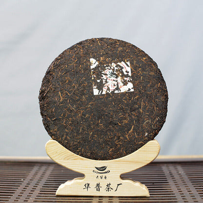 Pu'er Tea Yunnan Pu'er Tea Ripe Tea Cake 357g Yunnan High Mountain Tea Cake