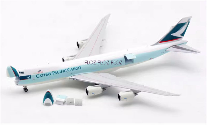 JC Wings Cathay Pacific Cargo for Boeing B747-8F B-LJF Open Nose 1:400 Model