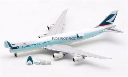 JC Wings Cathay Pacific Cargo for Boeing B747-8F B-LJF Open Nose 1:400 Model