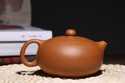 250ml Chinese Yixing Zisha Tea Pot Duan Clay Full Handmade Marked Xishi Tea Pot