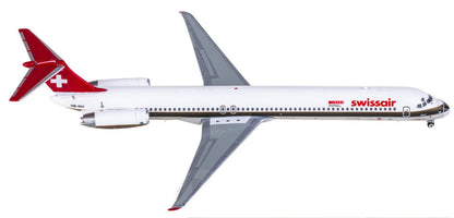 1:400 Phoenix Swissair MD-81 HB-INH Airplane Diecast Aircraft Plane Model
