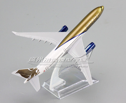 16cm Gulf Air AIRBUS A330 Passenger Airplane Aeroplane Diecast Aircraft Model