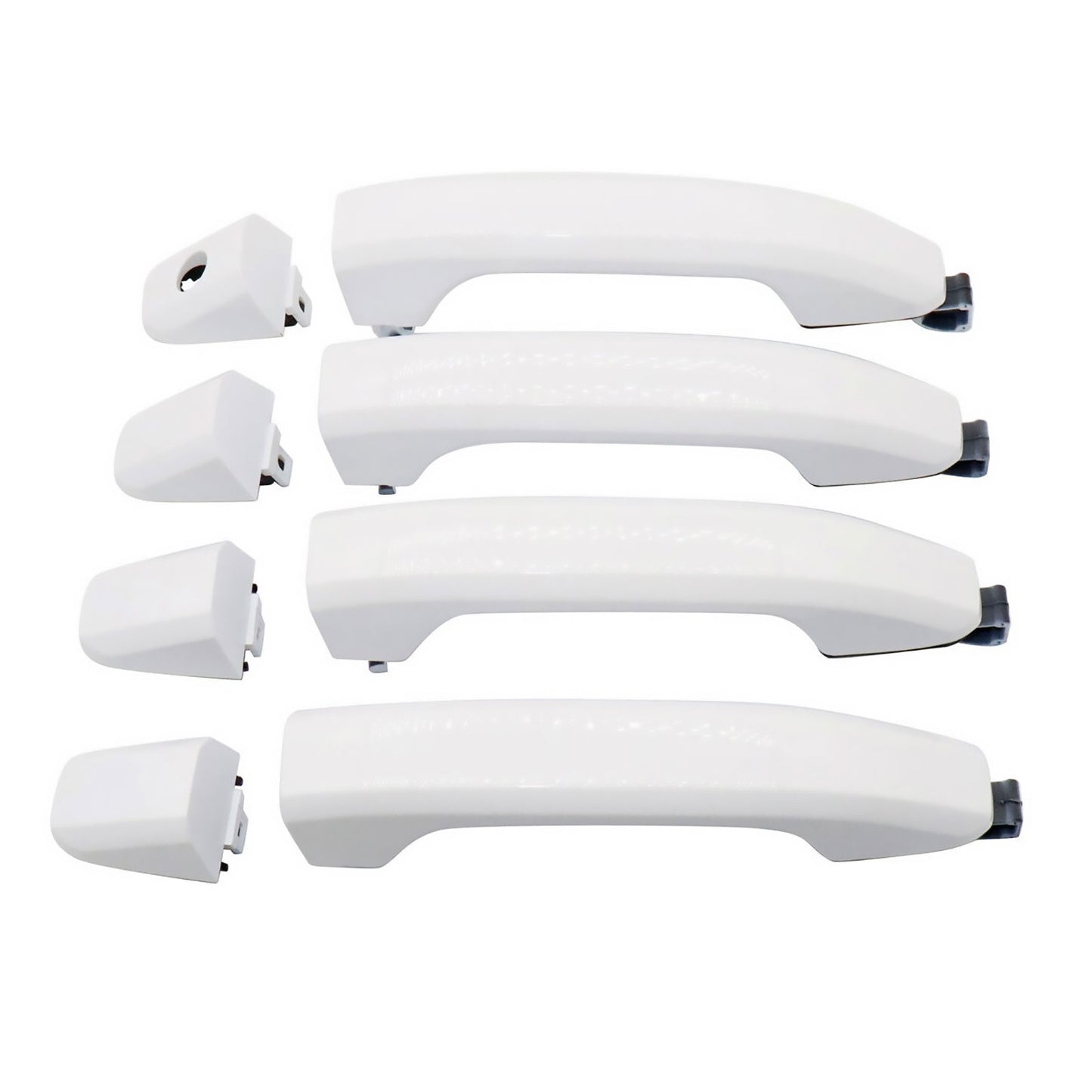 4pcs Olympic White Door Handles For Chevrolet Silverado LD 2019 13583894