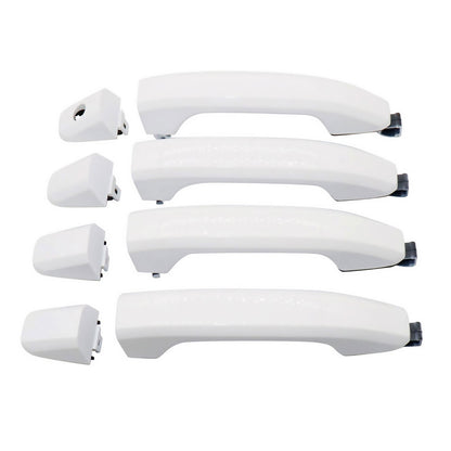 4pcs Olympic White Door Handles For Chevrolet Silverado LD 2019 13583894