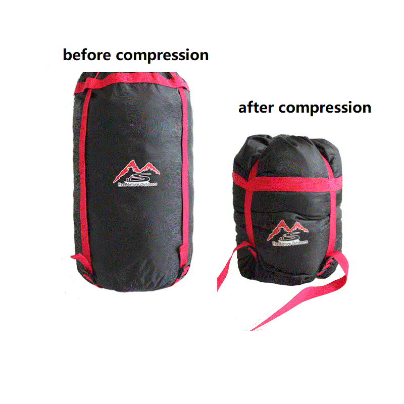 Portable Sleeping Bag Compression Stuff Sack Camping Storage Bag Ultralight XL