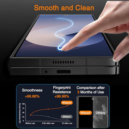 3 Pack Tempered Glass Screen Protector for Samsung Galaxy Z Fold 7 with 3 Pack C
