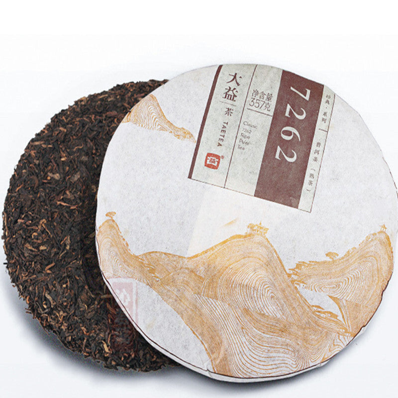 2014 TAETEA Menghai Dayi Classic 7262 Ripe Pu'er 1401 Ripe Puer Pu Erh Tea 357g