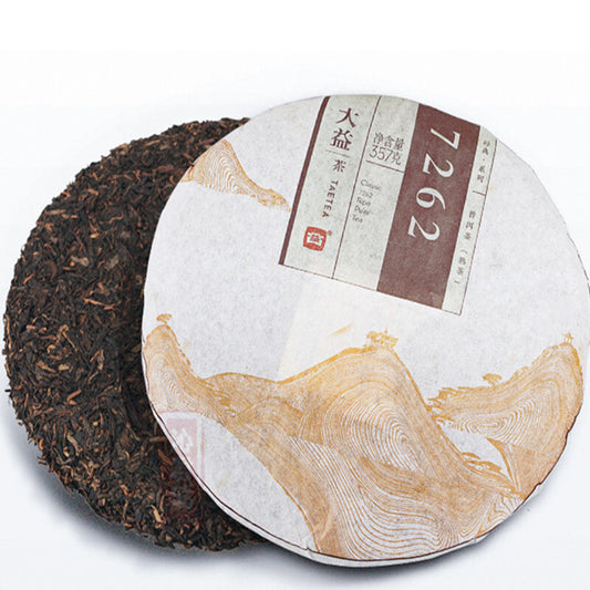2014 TAETEA Menghai Dayi Classic 7262 Ripe Pu'er 1401 Ripe Puer Pu Erh Tea 357g
