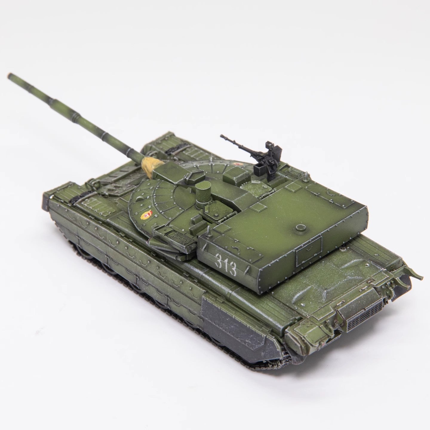 AM1/72 Russian 640 Blackhawk Tank Alloy Core Magnetic Gun Barrel Finished Model