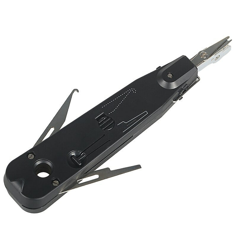 110 Wire Cutter Knife Telecom Pliers Punch Down Tool for Rj45 11 Module Network