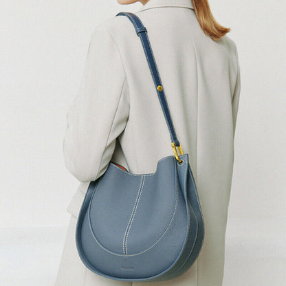 New Fashion Crossbody Niche Design Shoulder Bag Leather Bag Women's Bag