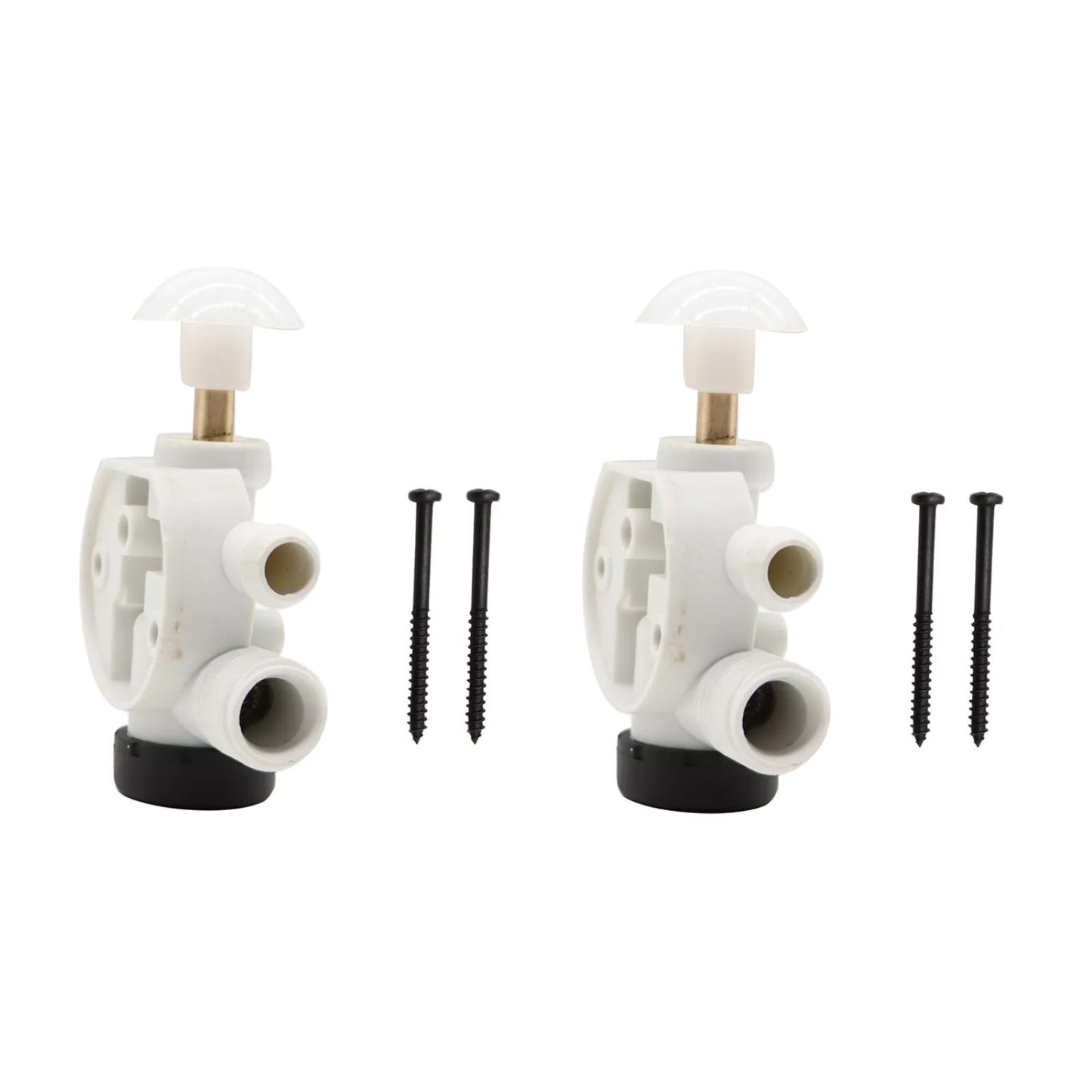 2* Plastic RV Toilet Water Valve Kit Replace For Dometic/Sealand 385314349
