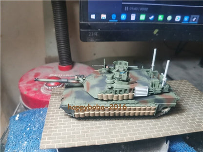 1/72 US M1A2SEP Abrams Main Battle Tank TUSK II 3D Painted Finished Model