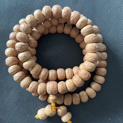 108 Beads Nepal Tibetan Phoenix Eye Bodhi Bracelet Turmeric Skin Mala Universal
