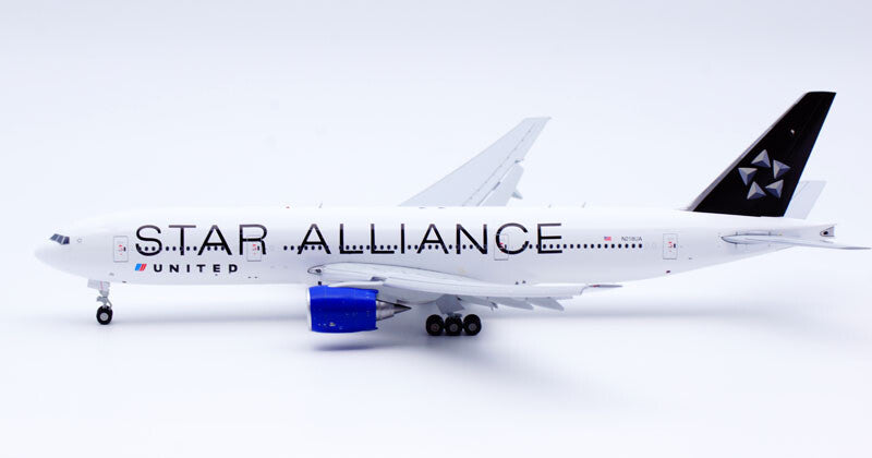 1:200 JC Wings UNITED BOEING B777-200ER Flap Down Plane Diecast Aircraft Model