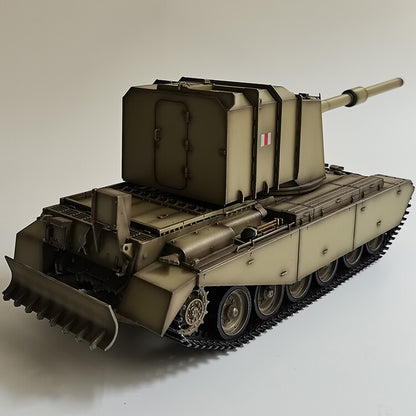1:72 ARTISAN FV4005 BRITISH TIER X TANKS DESTROYER Vehicle Plastic Diecast Model