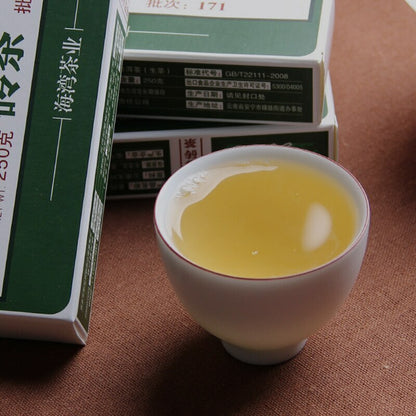 2017 Haiwan Old Comrade Chinese Tea 9968 171 Shen Puer Pu-erh Tea Brick 250g