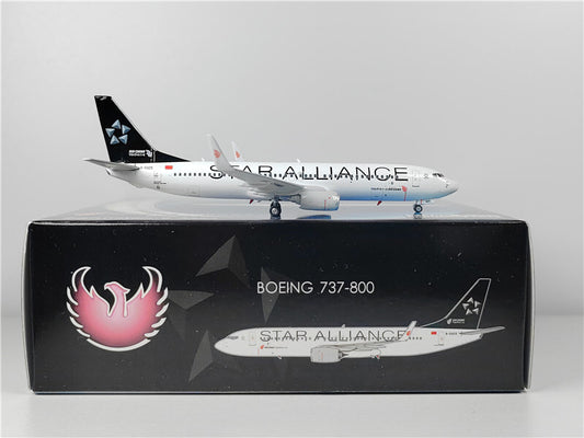 1:400 Phoenix AIR CHIAN STAR ALLIANCE B737-800 Airplane Diecast Aircraft Model