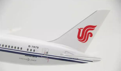 32CM 1:200 Risesoon Air China Boeing 787-9 Passenger Airplane ABS Plastic Model